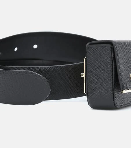 商品Prada|Logo leather belt bag,价格¥7978,第3张图片详细描述