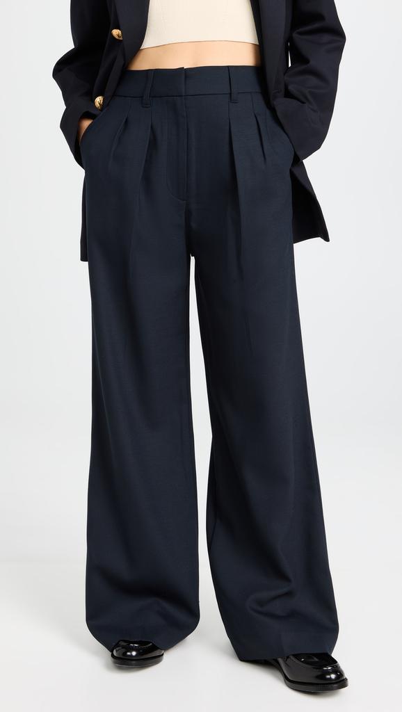 Rag & Bone Shelly Wide Leg Twill Pants商品第2张图片规格展示