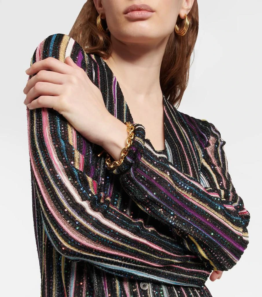 商品Missoni|Sequined knit cardigan,价格¥13181,第4张图片详细描述