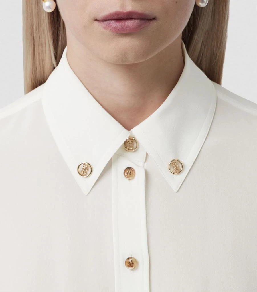 Silk TB Monogram Shirt 商品