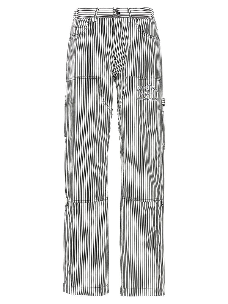 商品AMIRI|Motors Carpenter Pants White/Black,价格¥3543,第1张图片