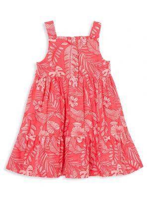 商品Little Me|Little Girl's Smocked Tropical Sundress,价格¥121,第2张图片详细描述