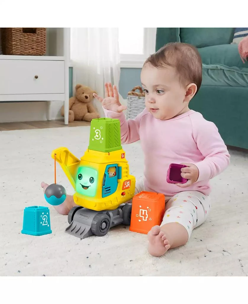 Count and Stack Crane Baby and Toddler Learning Toy with Blocks, Lights and Sounds 商品