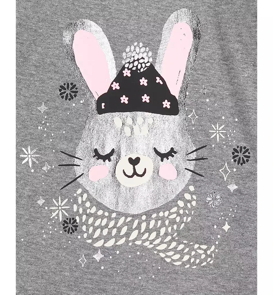 商品Carter's|Toddler Girls Bunny-Print Pajamas, 4 Piece Set,价格¥152,第2张图片详细描述