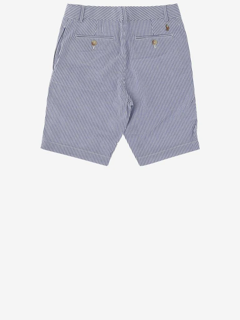 商品Ralph Lauren|Striped Stretch Cotton Short Pants,价格¥1090,第2张图片详细描述