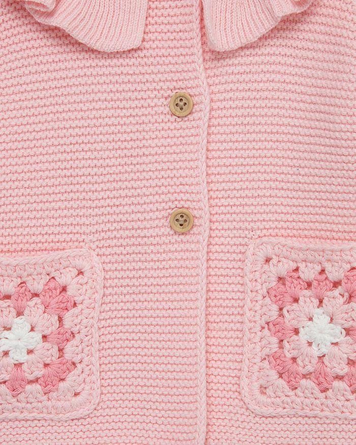 商品Little Me|Girls' Crochet Sweater & Pants Set - Baby,价格¥303,第4张图片详细描述