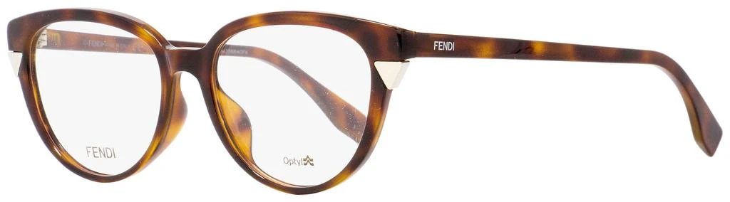 商品Fendi|Fendi Women's  Eyeglasses FF0141F MQL Havana 51mm,价格¥601,第1张图片