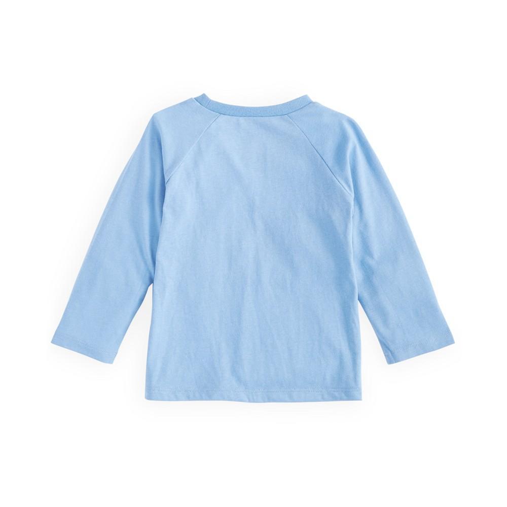 商品First Impressions|Baby Boys Touchdown Long-Sleeve T-Shirt, Created for Macy's,价格¥37,第4张图片详细描述