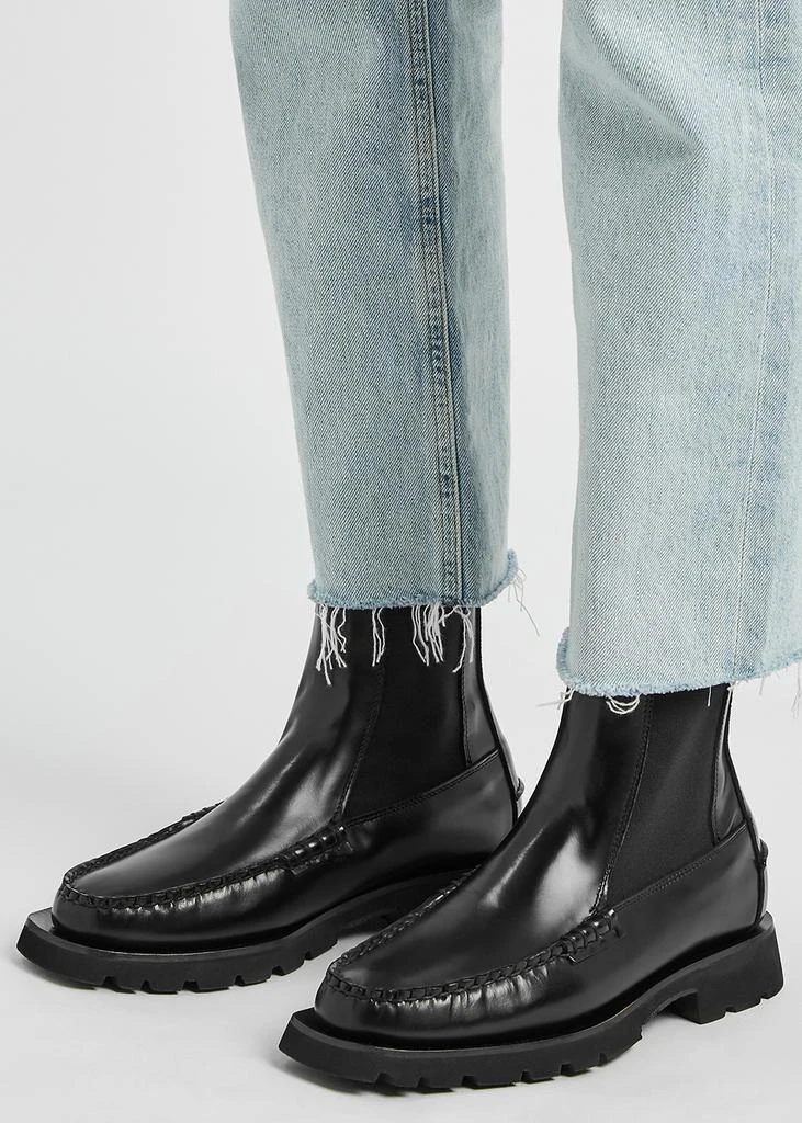商品Hereu|Alda black leather ankle boots,价格¥1933,第5张图片详细描述
