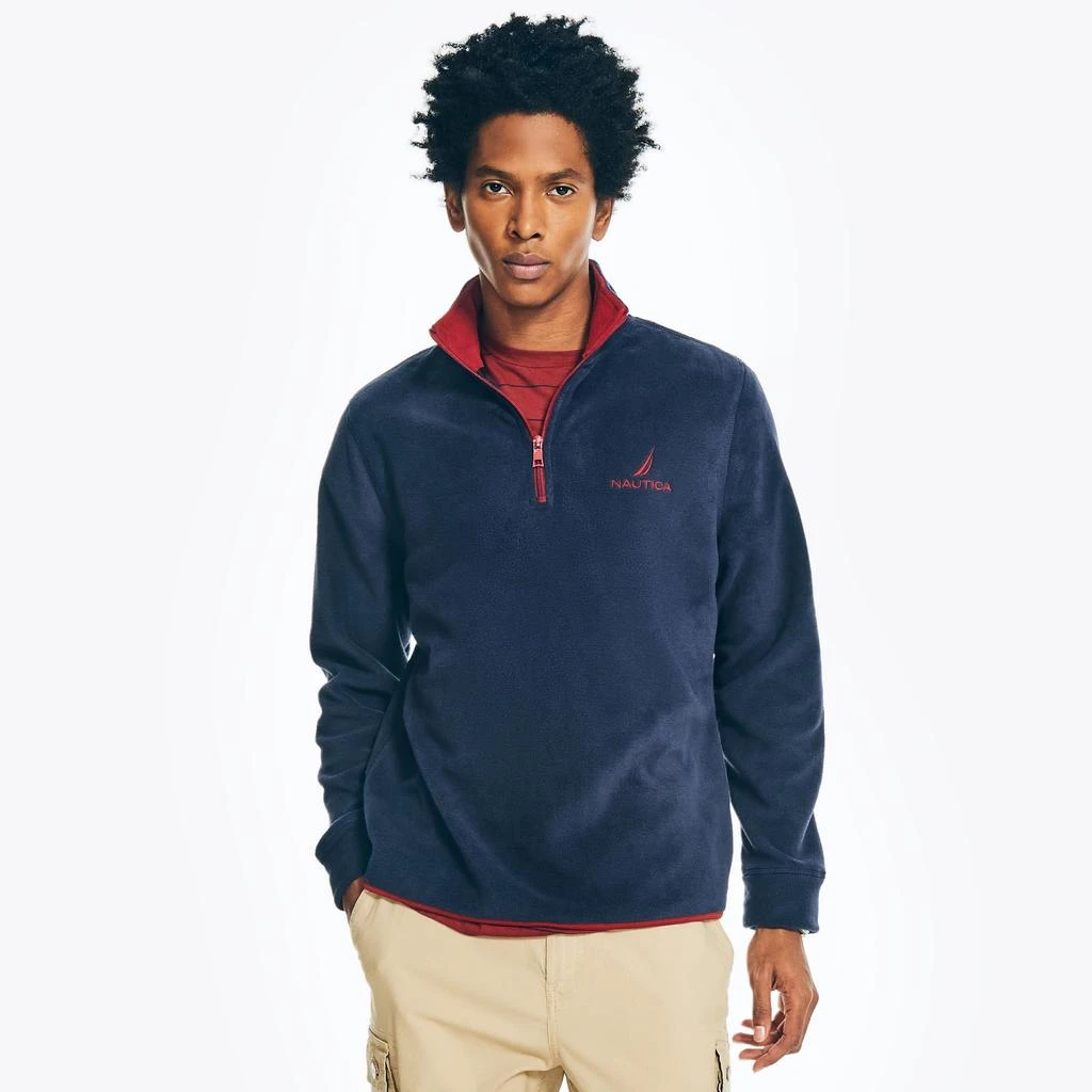 Quarter Zip Nautex 男士 抓绒套头衫  商品