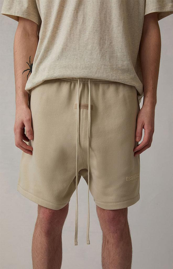 商品Essentials|Wheat Relaxed Sweat Shorts,价格¥416,第4张图片详细描述