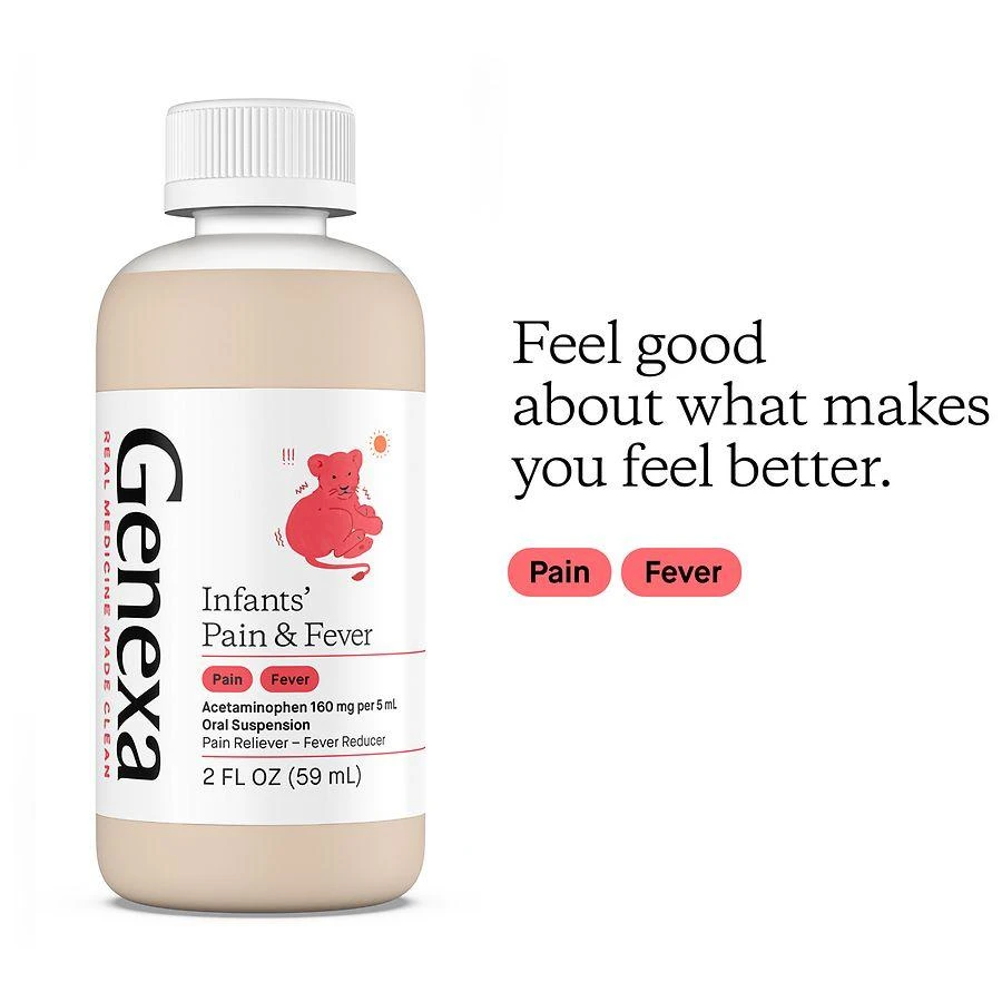 商品Genexa|Infants' Acetaminophen Oral Suspension Blueberry,价格¥95,第3张图片详细描述