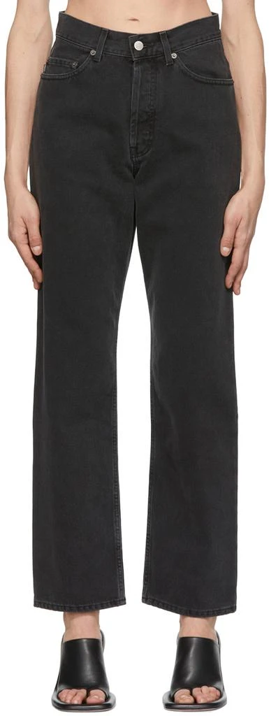 商品Ambush|Black Relaxed-Fit Jeans,价格¥869,第1张图片