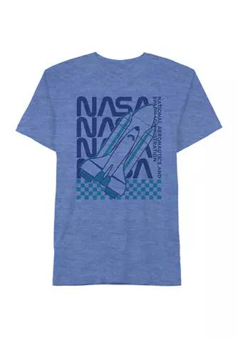 NASA Checker Graphic T-Shirt商品第1张图片规格展示