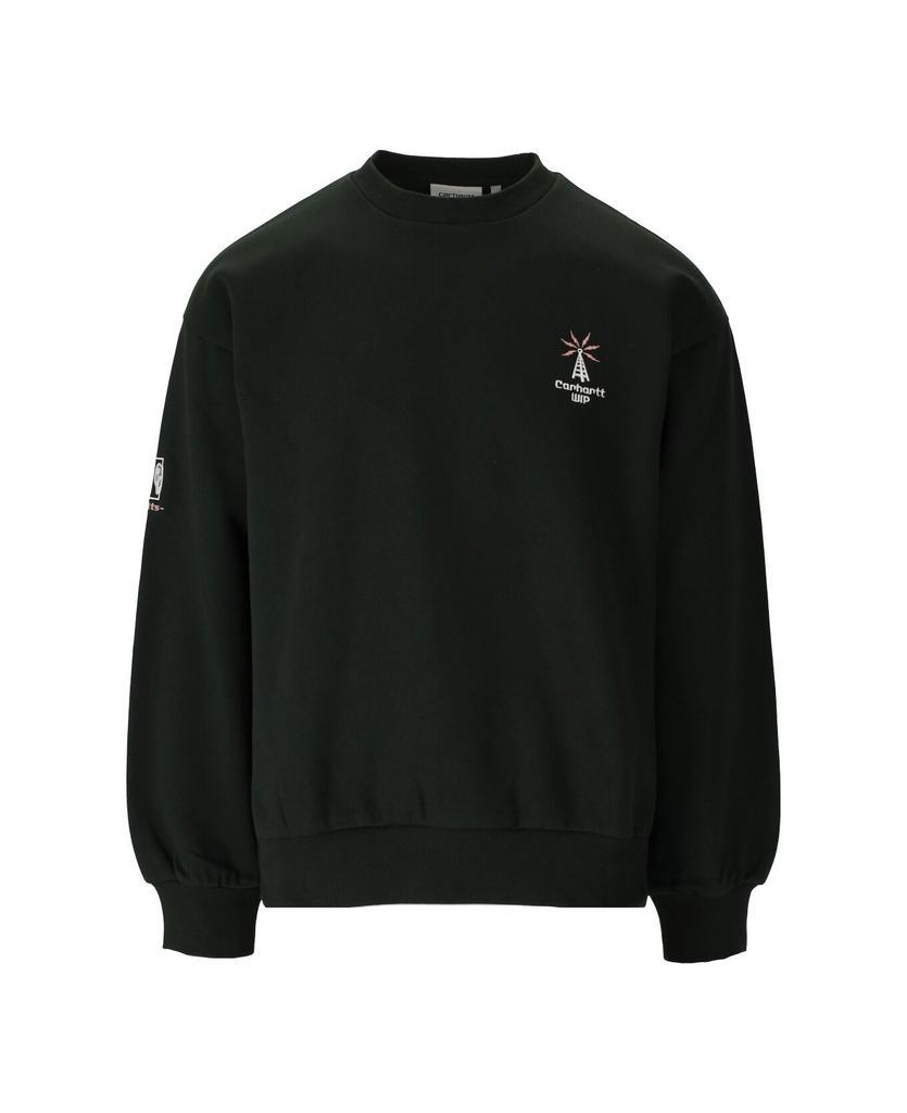 商品Carhartt|Wip Connect Dark Green Sweatshirt,价格¥1078,第1张图片