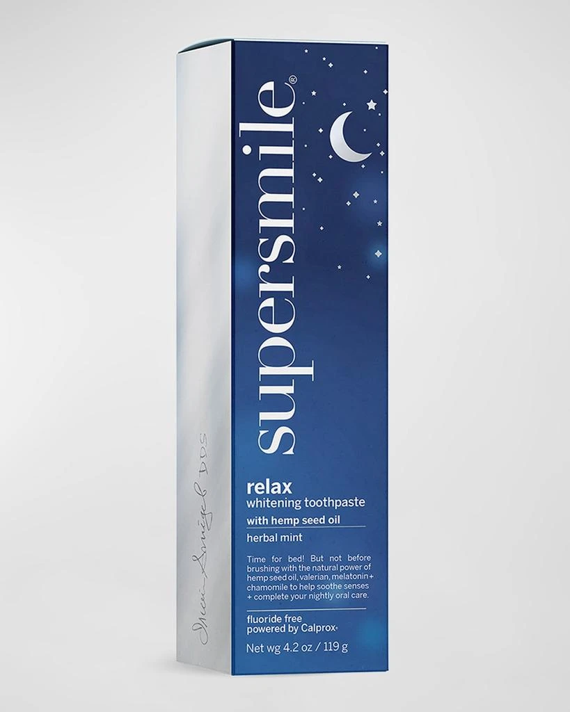 商品Supersmile|Relax Whitening Toothpaste with Hemp, 4.2 oz.,价格¥235,第3张图片详细描述