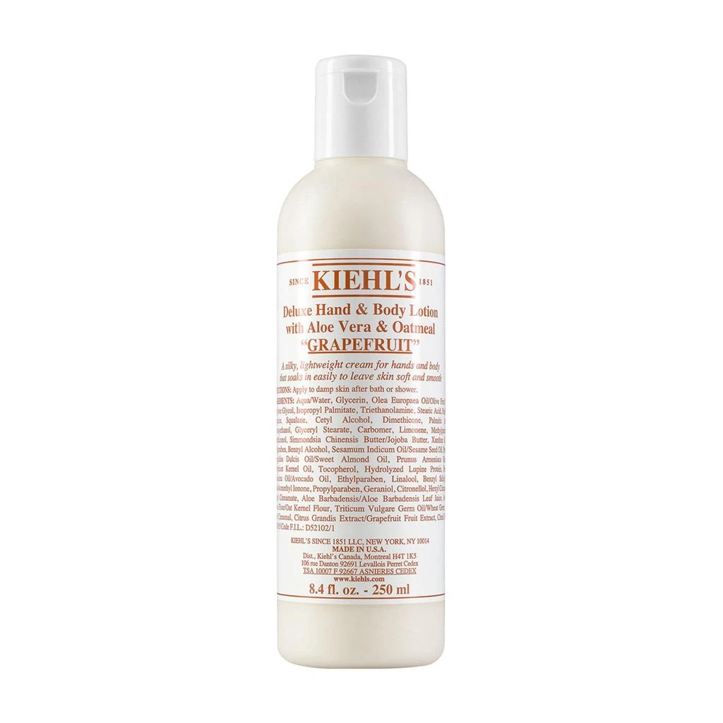 商品Kiehl's|Hand And Body Lotion With Aloe Vera And Oatmeal (lavender),价格¥227,第3张图片详细描述