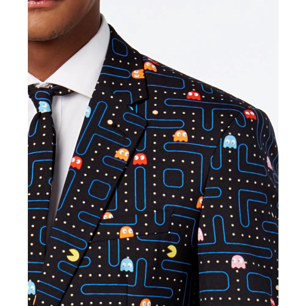 商品OppoSuits|男士修身“吃豆人” Pac-Man 西服套装+领带,价格¥898,第2张图片详细描述