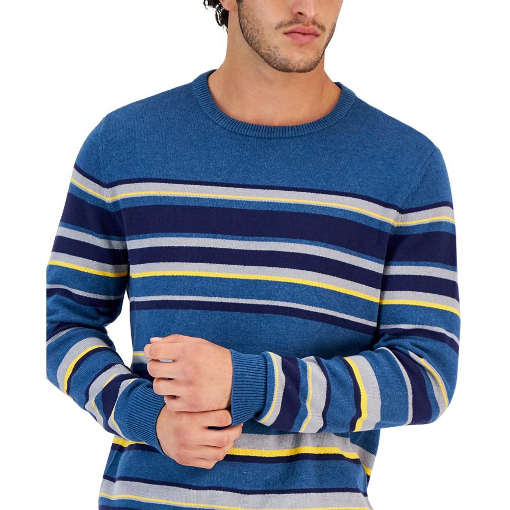 Men's Lawry Stripe Sweater, Created for Macy's商品第3张图片规格展示