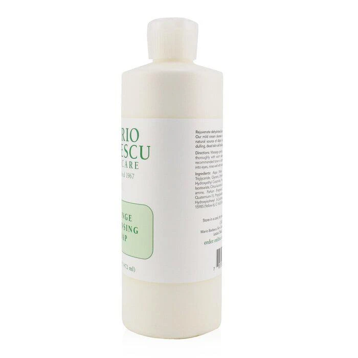 商品Mario Badescu|Mario Badescu 橘子亮白洁面乳Orange Cleansing Soap(所有肌肤适用) 472ml/16oz,价格¥268,第2张图片详细描述