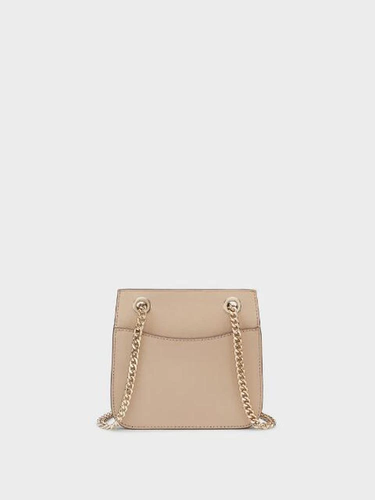 商品DKNY|Crosshatch Printed Python Mini Flap Crossbody,价格¥454,第3张图片详细描述