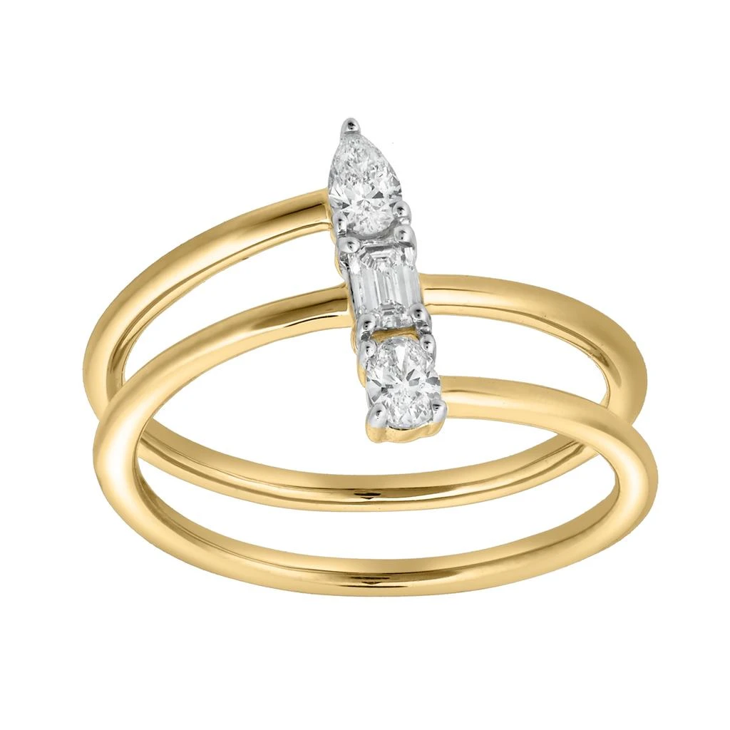 商品LuvMyJewelry|Tayla 14K Gold Lab Grown Diamond Ring - 0.34 Ct,价格¥10341,第1张图片