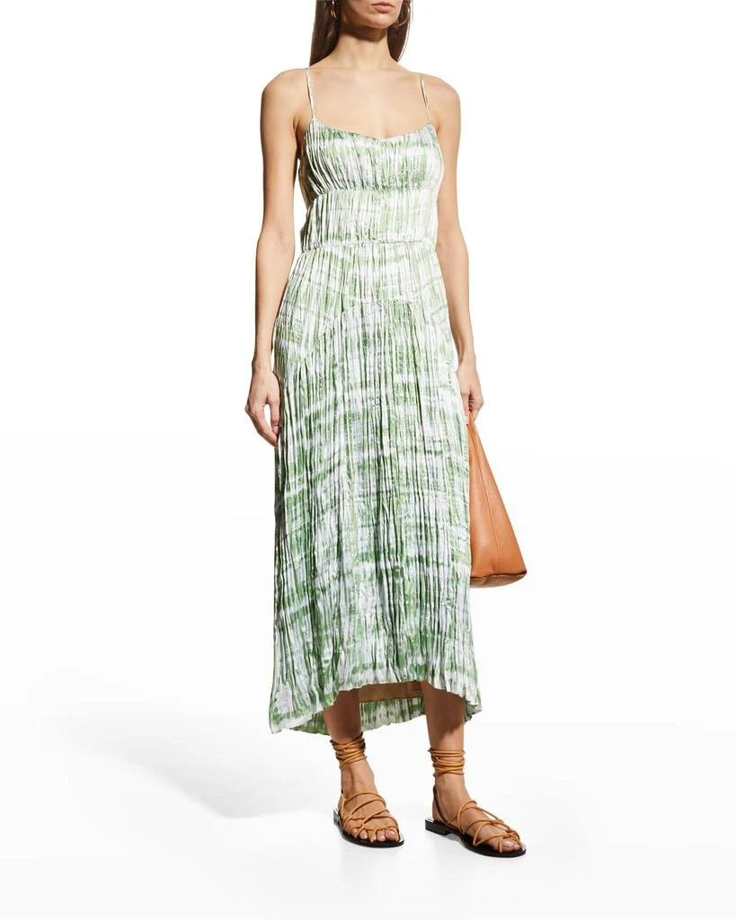 商品Vince|Tie-Dye Ruched Cami Dress,价格¥1670,第1张图片