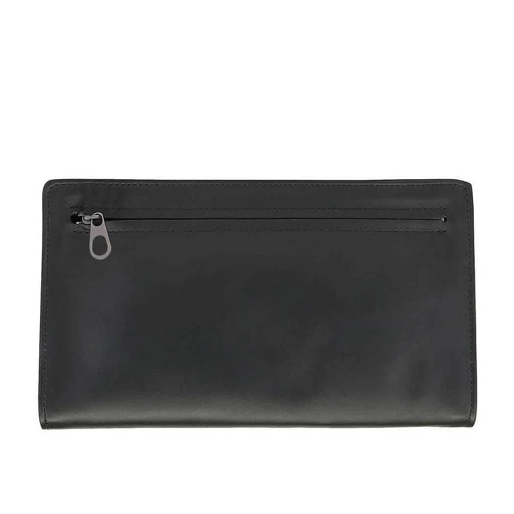 商品Bottega Veneta|Bottega Veneta Black Intrecciato Weave Leather Document Holder,价格¥4909,第2张图片详细描述