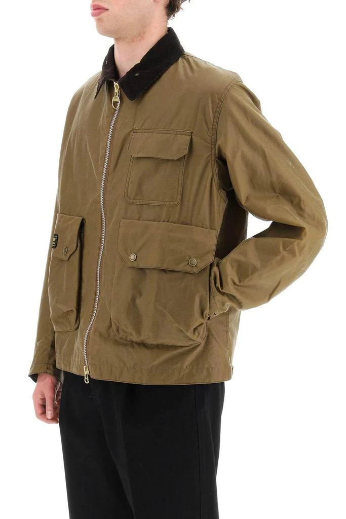 商品Barbour|'INTERNATIONAL HARLOW' WAXED JACKET,价格¥1817,第5张图片详细描述