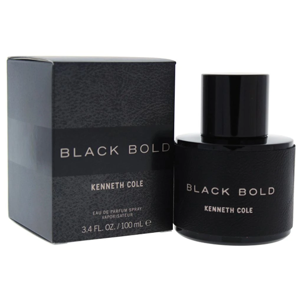 商品Kenneth Cole|Black Bold by  for Men - 3.4 oz EDP Spray,价格¥306,第1张图片