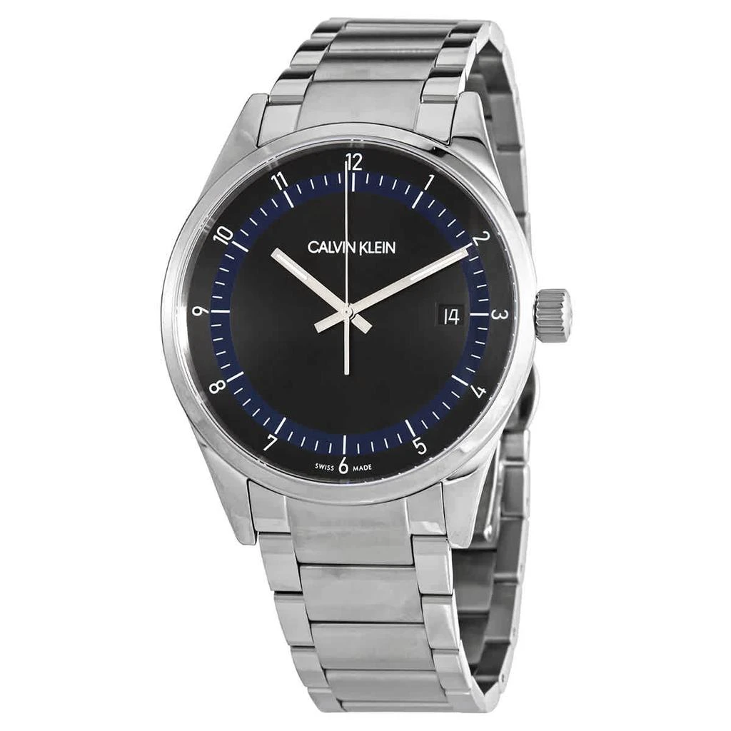 商品Calvin Klein|Completion Quartz Black Dial Men's Watch KAM21141,价格¥372,第1张图片