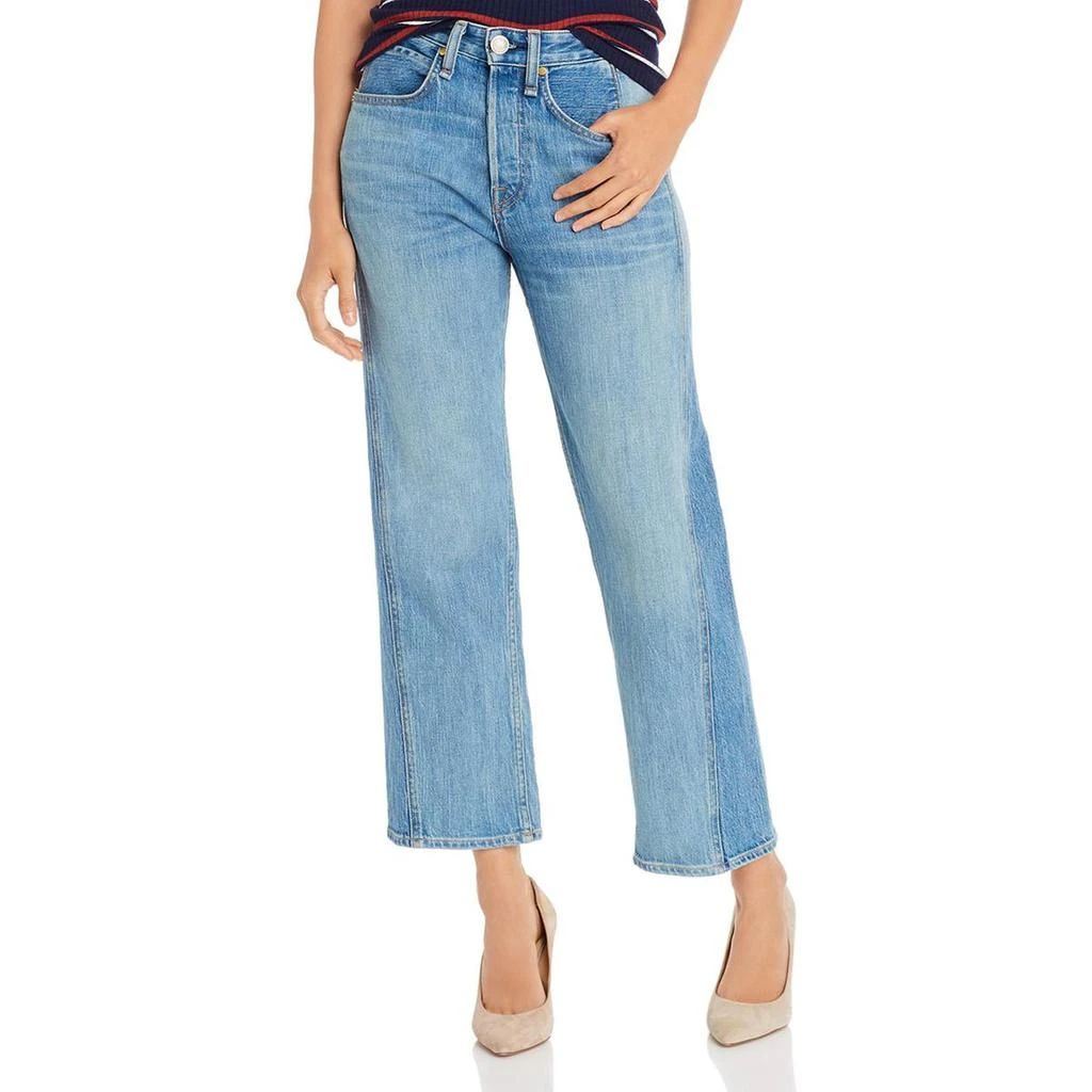 商品Rag & Bone|Rag & Bone Womens Maya High Rise Ankle Straight Leg Jeans,价格¥360,第1张图片
