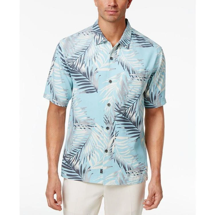 商品Tommy Bahama|Men's Beyond Frond Silk Shirt,价格¥449,第1张图片