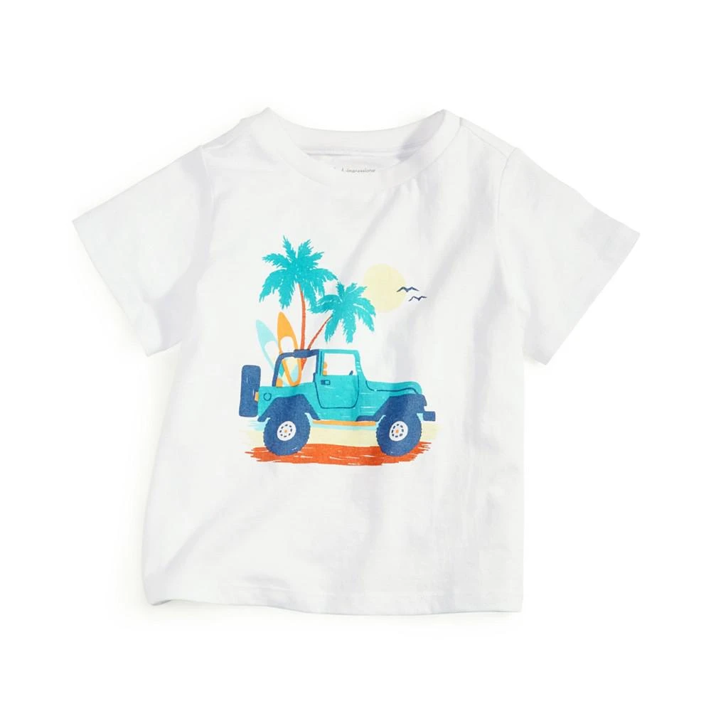 商品First Impressions|Baby Boys Graphic-Print T-Shirt, Created for Macy's,价格¥30,第1张图片