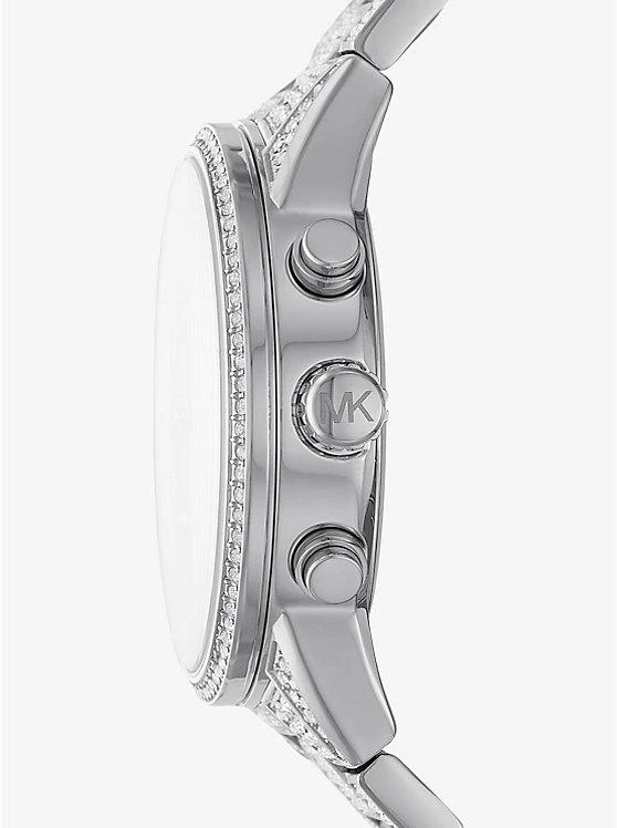商品Michael Kors|Ritz Pavé Silver-Tone Watch,价格¥3737,第2张图片详细描述