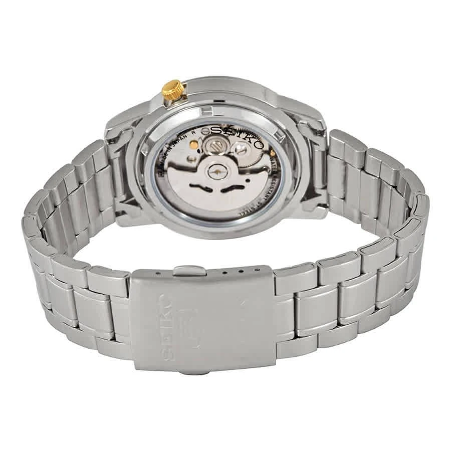 商品Seiko|Seiko Series 5 Automatic Gold Dial Mens Watch SNKK13J1,价格¥767,第3张图片详细描述