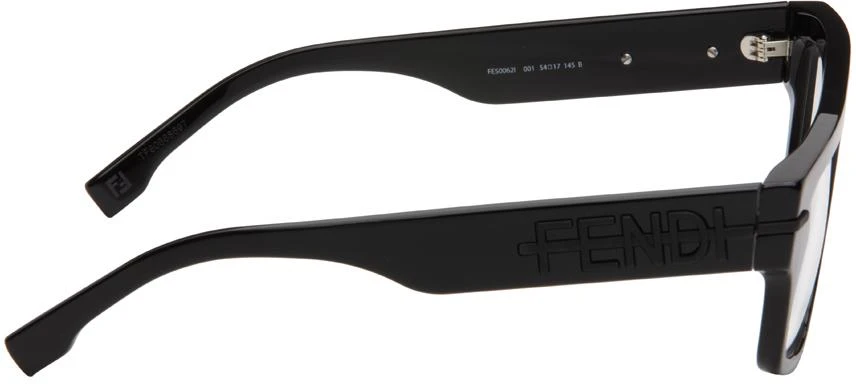 商品Fendi|黑色 Fendigraphy 眼镜,价格¥4037,第2张图片详细描述