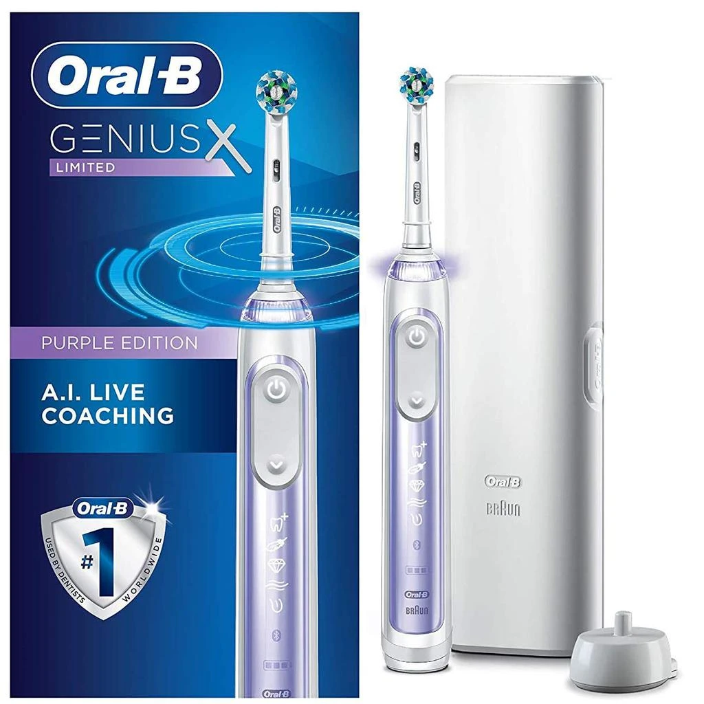 商品Oral-B|Oral-B Sensitive Gum Care Electric Toothbrush Replacement Brush Heads Refill, 3 Count,价格¥124,第1张图片