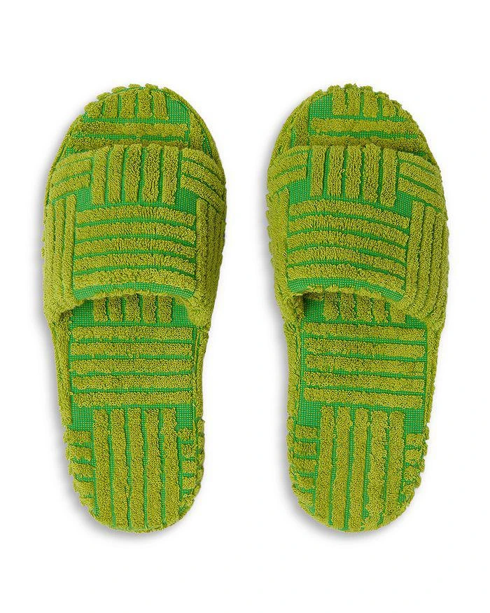 商品Bottega Veneta|Men's Resort Intreccio Jacquard Slide Sandals,价格¥2243,第2张图片详细描述