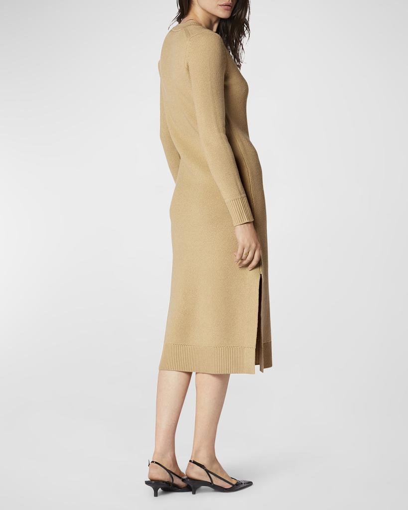 Magna Wool Knit Midi Dress商品第3张图片规格展示