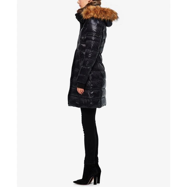 商品S13|Faux-Fur-Trim Down Puffer Coat,价格¥1496,第4张图片详细描述