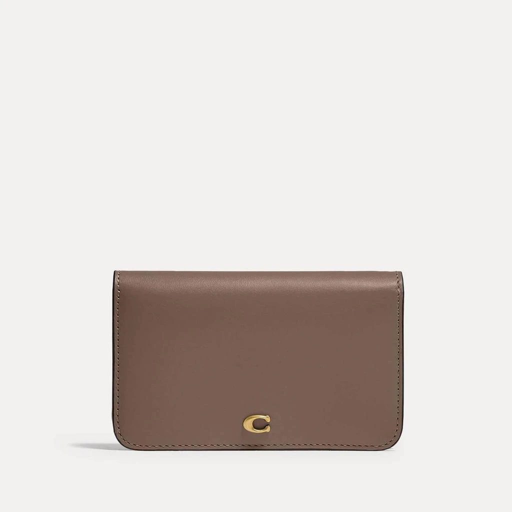 商品Coach|Coach Slim Leather Card Case,价格¥907,第1张图片