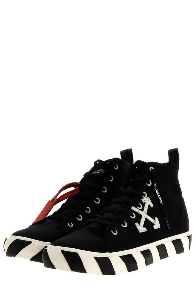 商品Off-White|Off-White Vulcanized Lace-Up Sneakers,价格¥2601,第3张图片详细描述