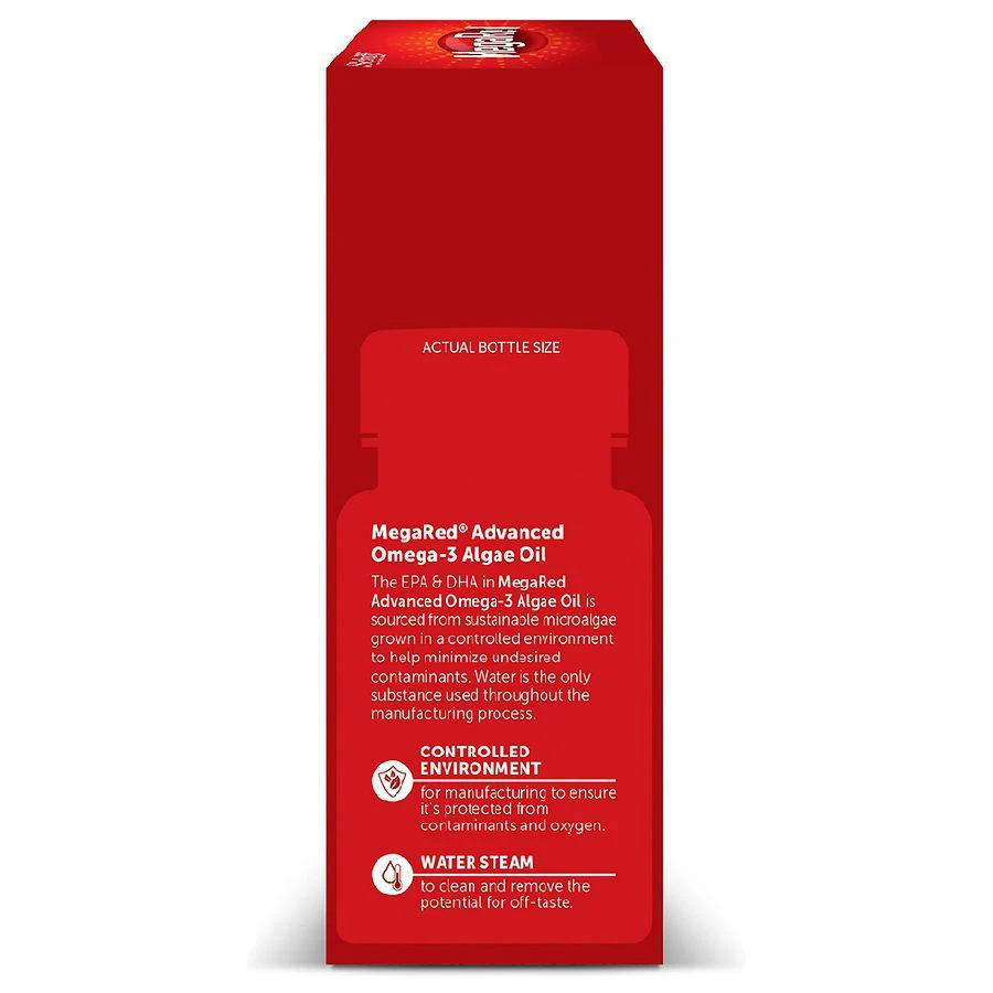 商品MegaRed|Advanced Omega-3 Algae Oil Watermelon & Orange,价格¥163,第4张图片详细描述