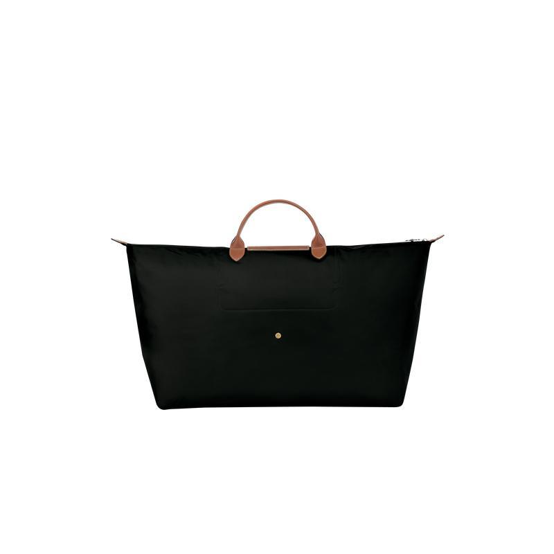 商品[国内直发] Longchamp|珑骧 LONGCHAMP 奢侈品 情侣款 男女同款LE PLIAGE系列特大号黑色织物短柄可折叠手提包饺子包 1625 089 001,价格¥695,第2张图片详细描述