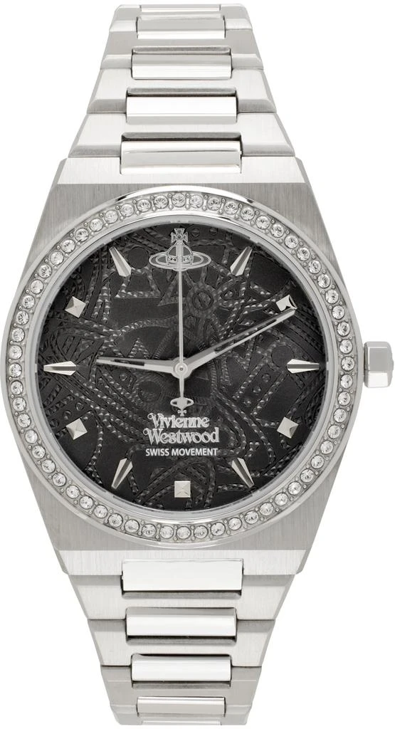 商品Vivienne Westwood|Silver Leamouth Watch,价格¥3531,第1张图片