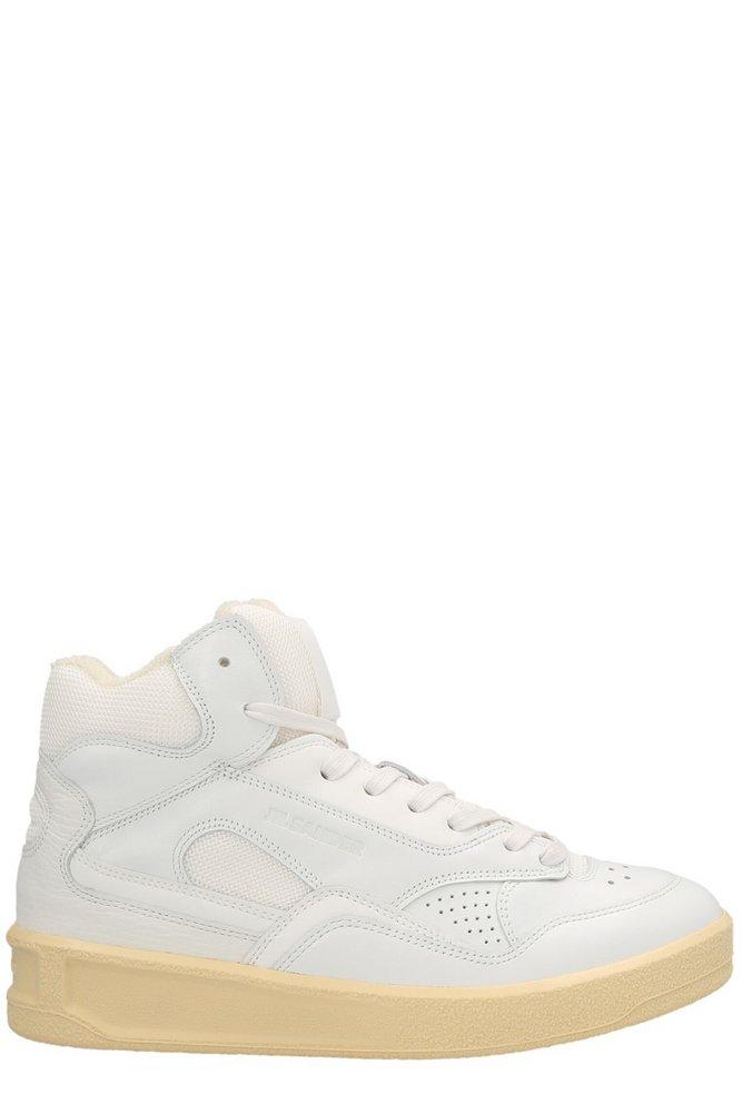 Jil Sander Basket High-Top Sneakers商品第1张图片规格展示