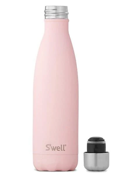 商品S'well|Pink Topaz Reusable Water Bottle/17 oz.,价格¥263,第2张图片详细描述