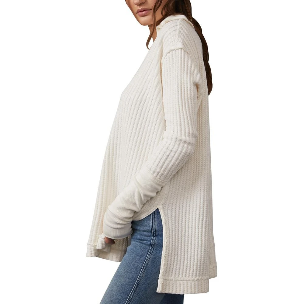 商品Free People|Women's Raymond Thermal Knit Top,价格¥661,第3张图片详细描述