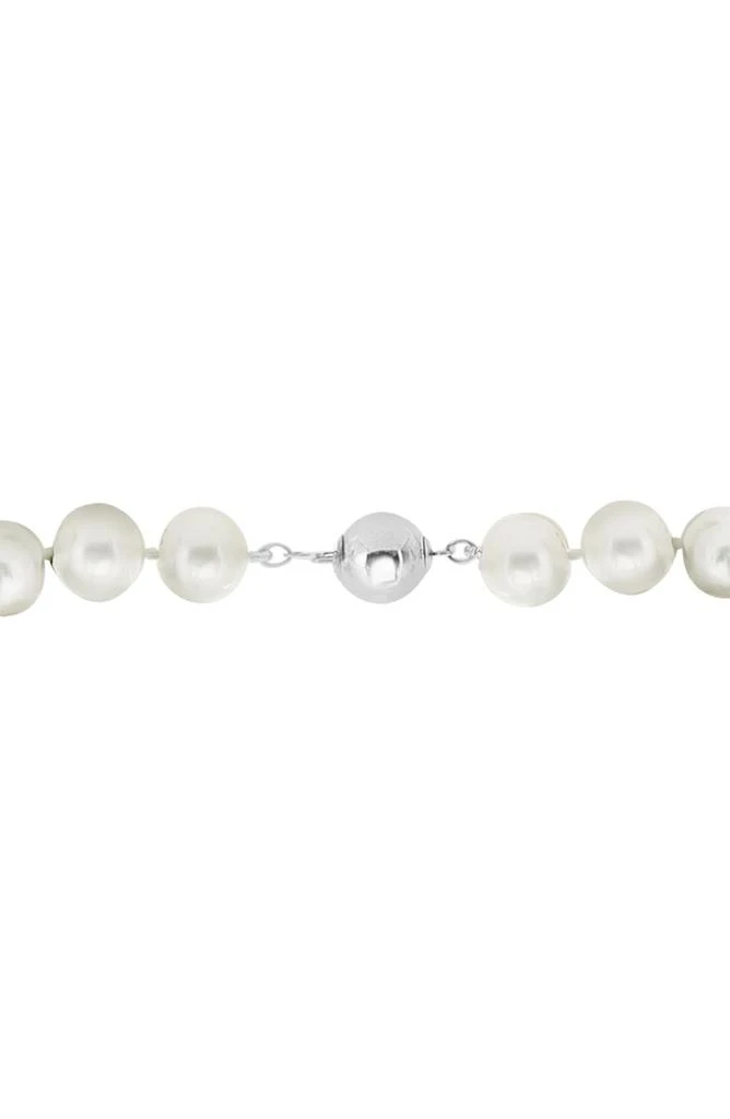 商品Effy|Sterling Silver 10-11mm Freshwater Pearl Necklace,价格¥730,第2张图片详细描述